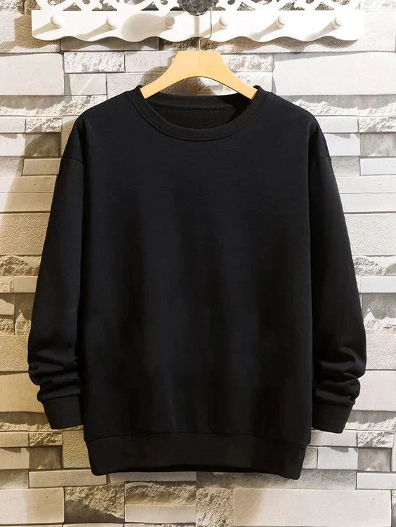 Black Basic Sweet Shirt