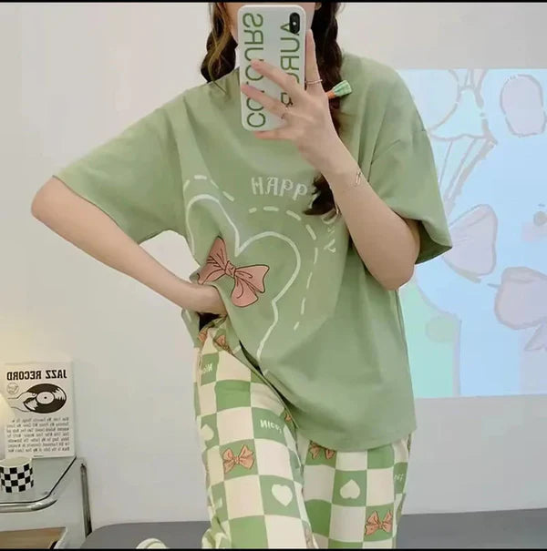 Happy Day Printed Night Suit VELMO