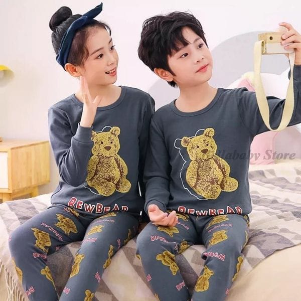 Charcoal Bear Kids Wear VELMO
